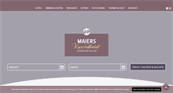 Desktop Screenshot of maiers.at