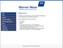 Tablet Screenshot of maiers.de